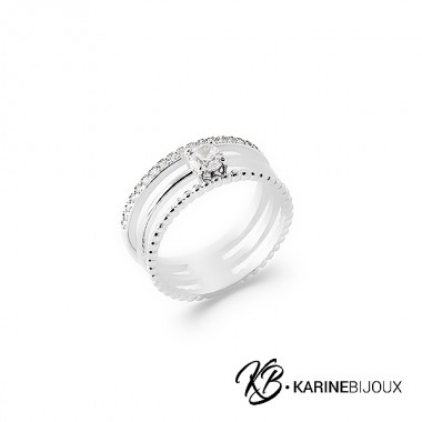 Bague Ava triple anneaux...