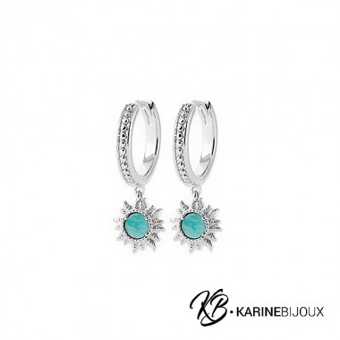 Créoles pampilles soleil et...