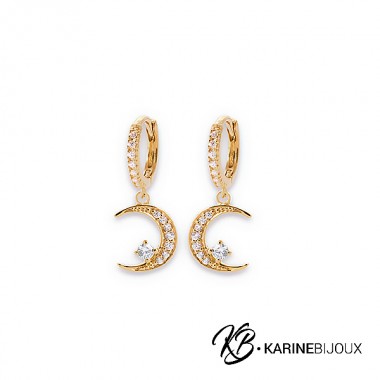 Boucles pendantes Cliona...