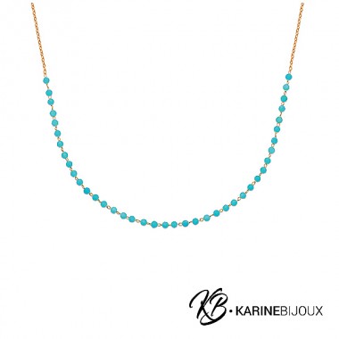 Collier Kitti perles...