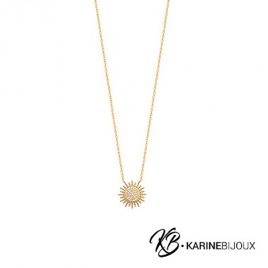 Collier Théa pendentif...