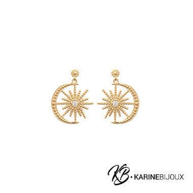 Boucles céleste étoile et...