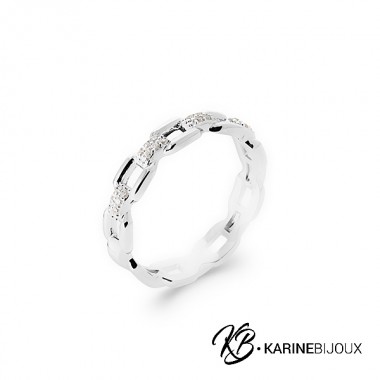 Anneau argent Madélie.