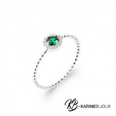 Bague solitaire pierre...