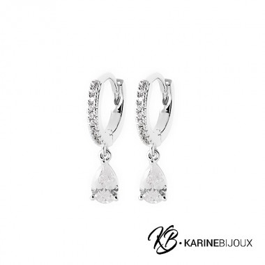 Boucles pampilles gouttes...