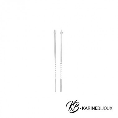 Boucles longues chaînettes...