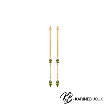 Boucles d'oreilles longues...