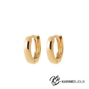 Petites créoles plaqué or...