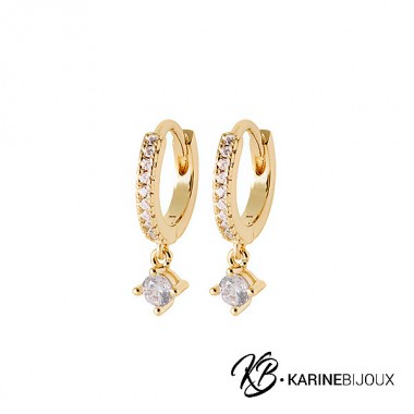 Boucles pampilles plaqué or...