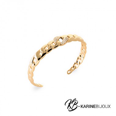 Bracelet rigide maille...