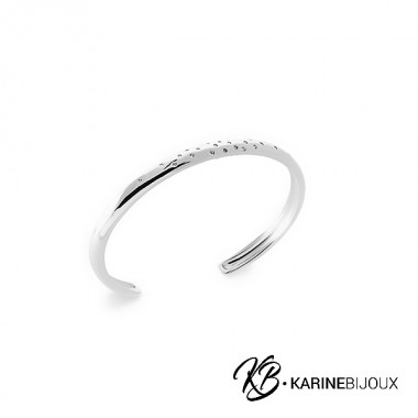 Bracelet rigide argent...
