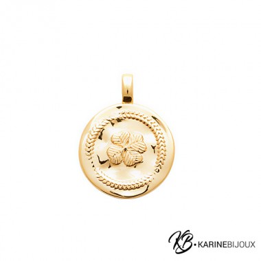 Pendentif trèfle porte...