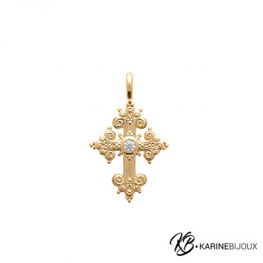 Pendentif croix et...