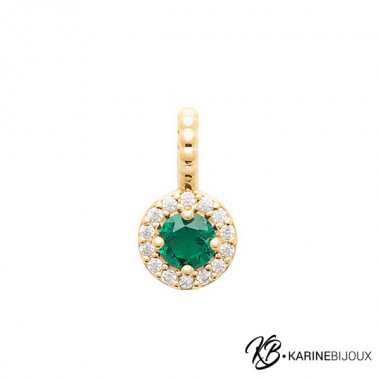 Pendentif solitaire pierre...