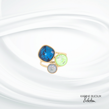 Bague réglable acier et...