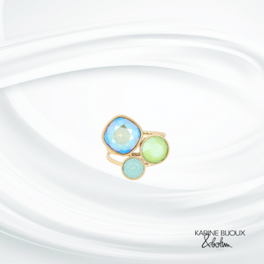 Bague bohm acier réglable...