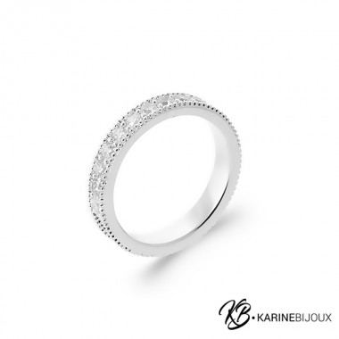 Alliance Argent Rhodié...