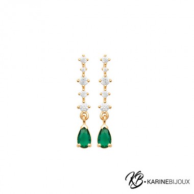 Pendants d'Oreilles Plaqué...