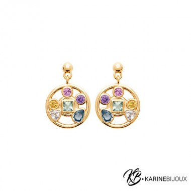 Pendants d'Oreilles Plaqué...