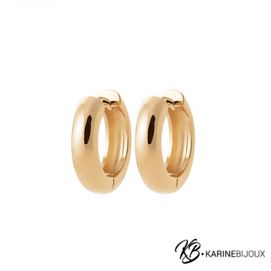 Créoles Plaqué Or 18 Carats...