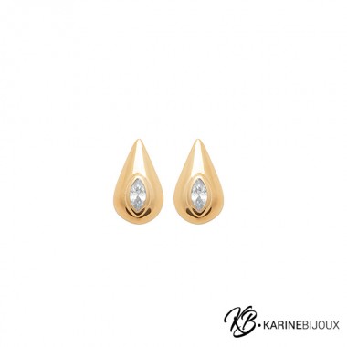 Puces d'Oreilles Plaqué Or...