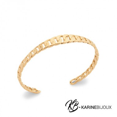 Bracelet Jonc Plaqué Or...