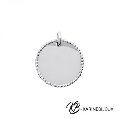 Pendentif Pastille Ronde...