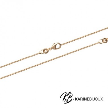 Chaîne Fine Plaqué Or...