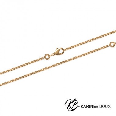 Chaîne Fine Plaqué Or...